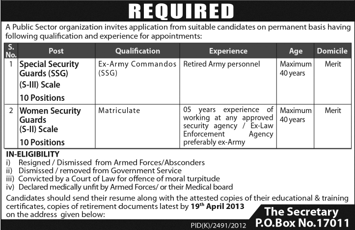 po-box-17011-karachi-jobs-2013-ex-retired-ssg-commandos-women